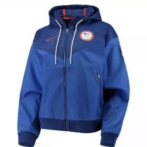 New with Tag Nike Women’s Team USA Olympic Windrunner Woven Jacket